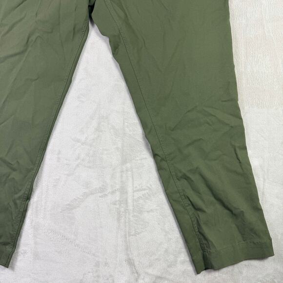 Slim-Sation Traveler Ponte Cropped Pants Olive Green Women’s Size 18W - Picture 4 of 9